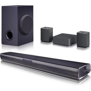 LG SQC4R® Soundbar - Soundbars Voor TV - LG Soundbar Met Subwoofer - Soundbar LG - Surround Set Draadloos - Soundbars - Soundbar Dolby Atmos - Surround Set Home Cinema