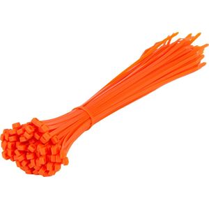 TD47 Kabelbinders 4.8 x 370 mm Fluor Oranje - Tie wraps - Tyraps