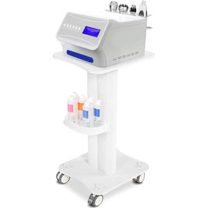 Allecto plus - Rolling Trolley voor Schoonheidssalon in Wit - Hoogwaardige ABS Plastic Kapperswagen voor Kapsalon en Schoonheidssalon - Cosmetische Servicekar met Wielen