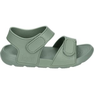 Igor BIOS - MeisjesSandalenKindersandalen - Kleur: Groen - Maat: 25