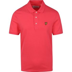 Lyle & Scott Plain Polo Polo's & T-shirts Heren - Polo shirt - Roze - Maat XS