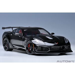 AUTOart 1/18 CHEVROLET CORVETTE C7 ZR1, Zwart