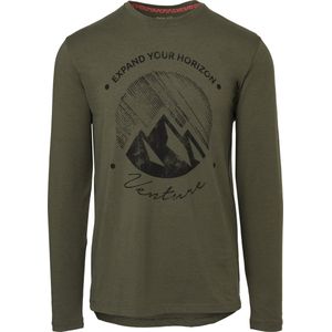 Fietsshirt AGU Unisex Casual Performer Long Sleeve Venture Army Green