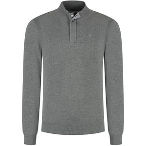 Fellows United Pullover Premium half zip jers Grey Melé (52.1143 - 123)