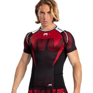 Venum Adrenaline Rashguard Rood Zwart - M