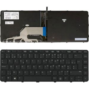 Backlit keyboard geschikt voor HP 840791-A41 (Belgisch Azerty)