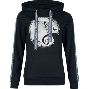 The Nightmare Before Christmas Moonshine Serenade Dames Trui met capuchon - zwart - M