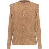 DreiMaster - Bloes - Donker Kameelbeige - Lange Mouwen