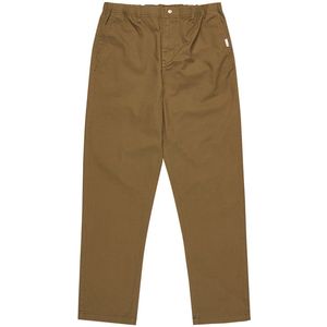 Element - Comfort Twill - Chino Broek - Bruin - Regular Fit