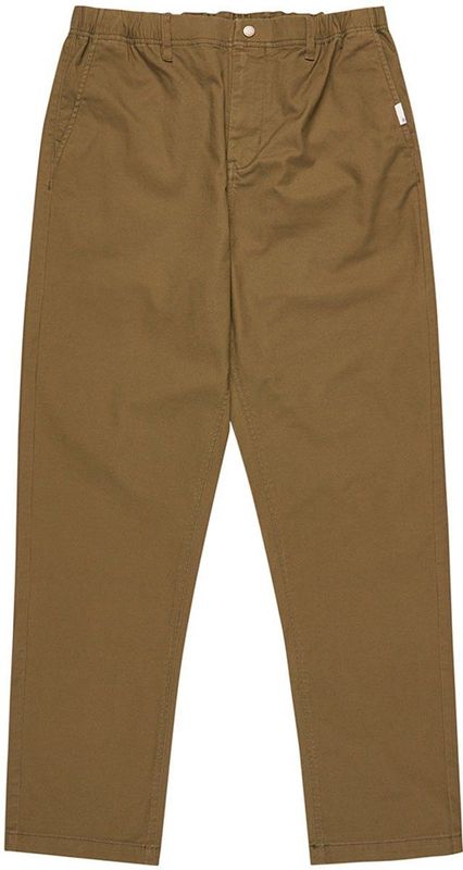 Element - Comfort Twill - Chino Broek - Bruin - Regular Fit