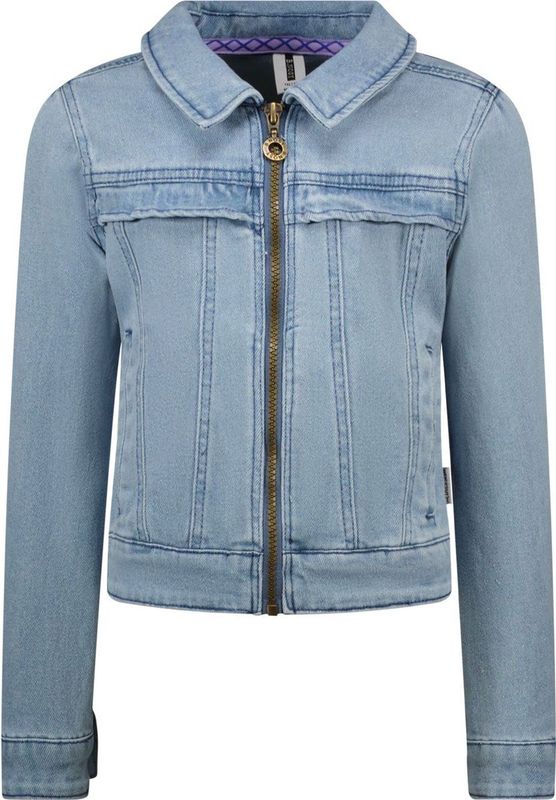 B.NOSY - Y302-5333 - Spijkerjack - Licht Blauw - Meisjes