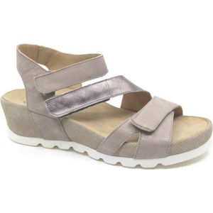 Durea, 7405 024 0896, Beige combi kleurige dames sandalen