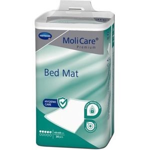 Hartmann Molicare Premium Bed Mat 5 druppels 60 x 60 cm - 4 pakken van 30 stuks