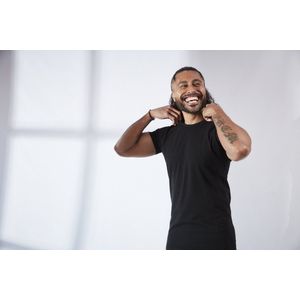 V-nus Stretch Ronde Hals Zwart 6-pack XXL