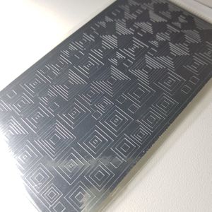 Korneliya StickOn nr 206 Zilver Vierkanten