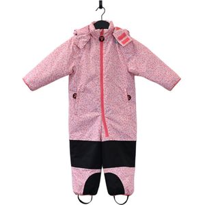 Ducksday - winterpak voor peuter - kind - sneeuwpak - warm - waterdicht - winddicht - meisje - Lee - Lila - Roze - maat 104/110