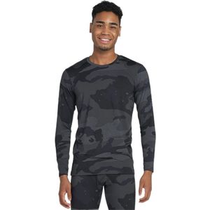 Heren 100% Merinowollen Thermo Onderhemd - Lange Mouwen Warm Ondergoed