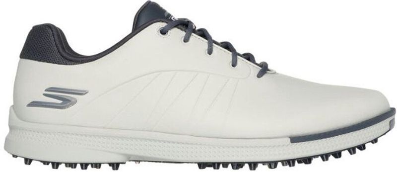 Skechers Tempo Spikeless Waterproof Lichtgewicht Golf Shoe Sneakers, natuurlijk grijs, 40 EU