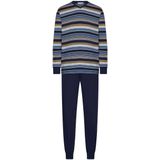 Pastunette - Navy Nights - Pyjama - Blauw - Bio Katoen - Gestreept
