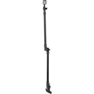 120 cm Tough-Pole™ Action Camera Mount met Track Base (double pipe)