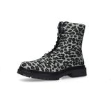 Dockers by Gerli - Veterlaarzen - Grijs - Dierenprint