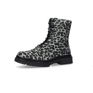 Dockers by Gerli - Veterlaarzen - Grijs - Dierenprint