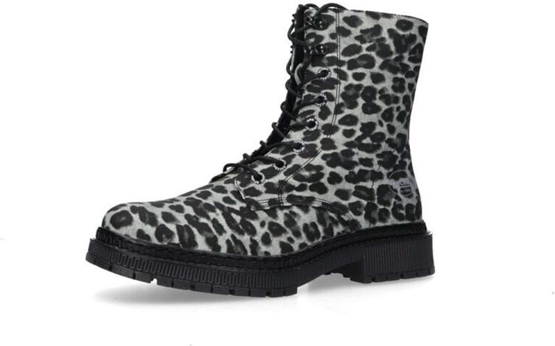 Dockers by Gerli - Veterlaarzen - Grijs - Dierenprint