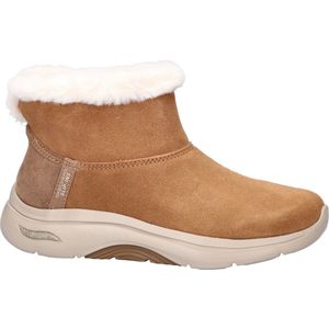 Skechers - Hands Free Slip-Ins Go Walk Arch Fit - Gevoerde Boot - Cognac