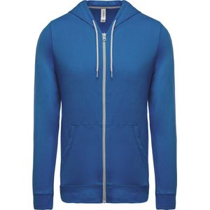Kariban Hooded vestje van licht katoen K438 - Light Royal Blue - XL