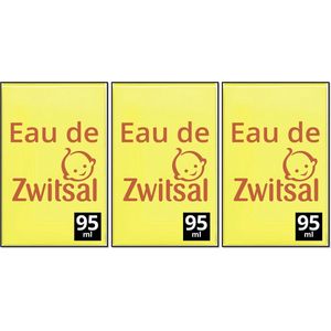 Zwitsal Parfum Eau de Zwitsal 3 stuks Voordeelverpakking