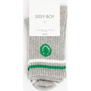 Sissy-Boy - Grijze sokken met smiley