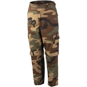 Kinder afritsbroek camoflage maat 122/128
