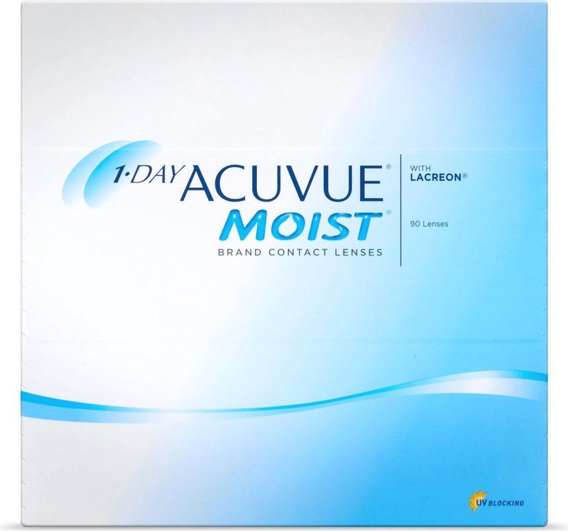 Acuvue - Moist - Daglenzen - Transparant - Etafilcon A - 30 Stuks