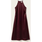 Noella Lacie - Jurk - Satijn - Bordeaux - XS