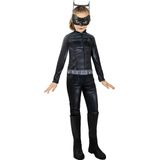 FUNIDELIA Catwoman kostuum voor meisjes - Maat: 135 - 152 cm - Zwart
