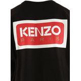 Kenzo - Paris - Sweater - Zwart - Oversized - Katoen