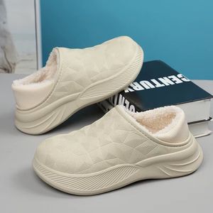 Warme Winter Pantoffels Maat 40 voor Mannen en Vrouwen – Waterdichte Katoenen Tuinschoenen met Antislip en Zachte Zool | Comfortabele Slippers voor Binnen en Buiten