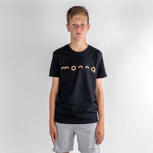 Monnq Kids T-Shirt Black (Gold)