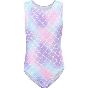 Mouwloos Meisjes Turnpakje voor Gymnastiek, Ballet en Yoga | 5-14 Jaar