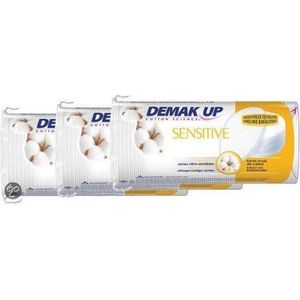 Demak'Up Sensitive Silk - Wattenschijfjes - 3 x 48 stuks - Voordeelverpakkin