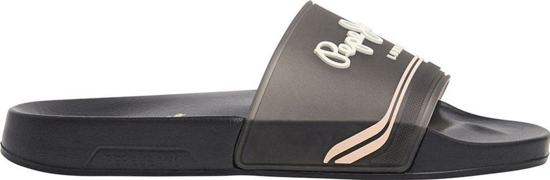 Pepe Jeans - PLS70158 - Teenslippers - Zwart - Synthetisch - Plat