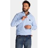 NZA - Katoenen Half Zip Trui - Blauw