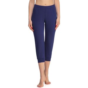 Merry Style – Dames - Sportbroek – Katoenen – Joggingbroek - 3/4 Lang – Marineblauw – S - MS-MS10-262-SW