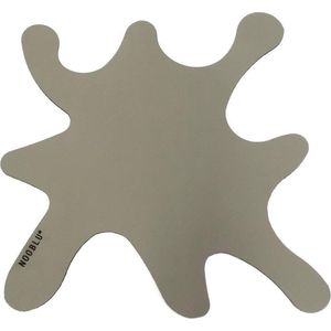 NOOBLU Deco onderlegger SPLASH - Clay grey - 40 x 40 cm