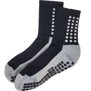 New Age Devi - Unisex duo pack - Zwart Zwart 2 paar - One Size - Voor elke teamsport - Voetbal gripsokken