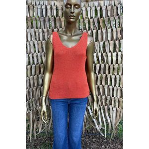 Top - Blu - Oranje - One Size (Maat 36 t/m 40)