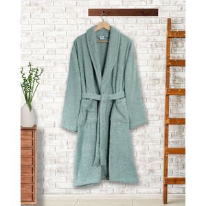 Badjas Groen (XL) 100% Katoen