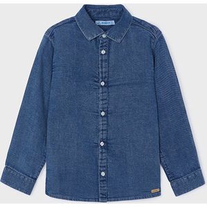 MAYORAL - Hemd - Maat 92 - Jongens - MARINE -