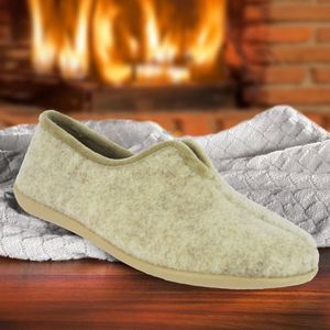 Dames pantoffel , beige