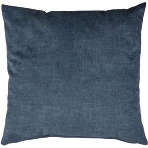Sierkussen Beauty - Polyester - Blauw - 60x60 cm (BxH)